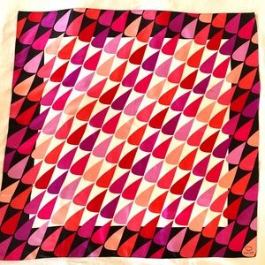 Oscar de la Renta silk scarf